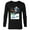 Black, variant on Disney Donald Duck Winter Sports Skiing Retro Ski Big Air - Long Sleeve T-Shirt for Men - Customized-Athletic Heather