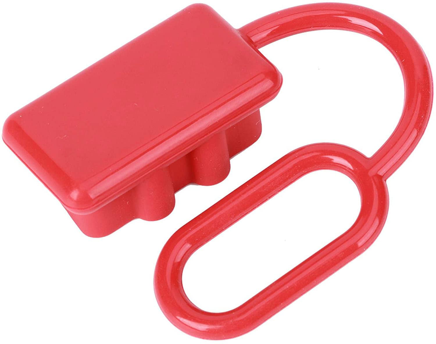 10Pcs Dust for Forklift Connector Red Plastic Protection Cover 50A Durable 