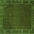 thumbnail image 1 of Ahgly Company Indoor Square Persian Green Traditional Area Rugs, 5' Square, 1 of 1