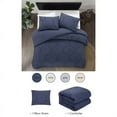 thumbnail image 5 of Posh Living Ginger 2pc Twin/Twin XL Comforter Set Navy, 5 of 6