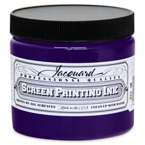 Jacquard Screen Printing Ink - Opaque Violet, 16 oz