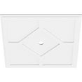 thumbnail image 2 of Embry Architectural Grade PVC Contemporary Ceiling Medallion 32"OD x 2"ID x 11"C, 2 of 11