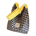 thumbnail image 2 of Bolso de lona para mujer, bolso de hombro, bolso de mano versátil para uso diario, ocio y viajes Negro, 2 of 9