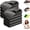 10pc, variant on Genie Cloth Magic Cloth, Microfiber Cleaning Cloth Reusable Streak Free Cloth for Glass Stainless Steel Kitchen Windows Car Cleaning Towels (5PC)