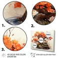 thumbnail image 3 of Designart "Bonsai Charm Autumn's Delight II" Landscapes Framed Wall Art Decor - Modern Farmhouse Brown Tree Bonsai Hallway Framed Wall Art Decor, 3 of 6