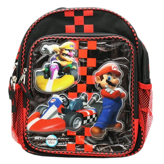 Nintendo Mario Kart Pre-K Small Toddler Size Backpack