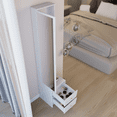 thumbnail image 6 of Full-Length Mirror Cabinet with Multi-Layer Storage, 11.8" x 15.7" x 63" Space-Saving Vanity Unit for Small Bedrooms, Easy Assembly Design, 6 of 9
