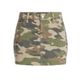 thumbnail image 5 of No Boundaries Denim Mini Skirt, Women's Sizes XXS-XXL, 5 of 5