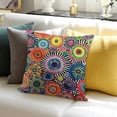 thumbnail image 3 of SHANXI ,Colourful Drawing Velvet Throw Pillow Covers Sofa Pillowcase Car Square Throw Pillowcases Home Decoration 12x12in, 3 of 5