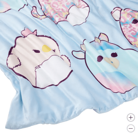 Squishmallows Snuggle Throw Blanket,  Sweet As Squish