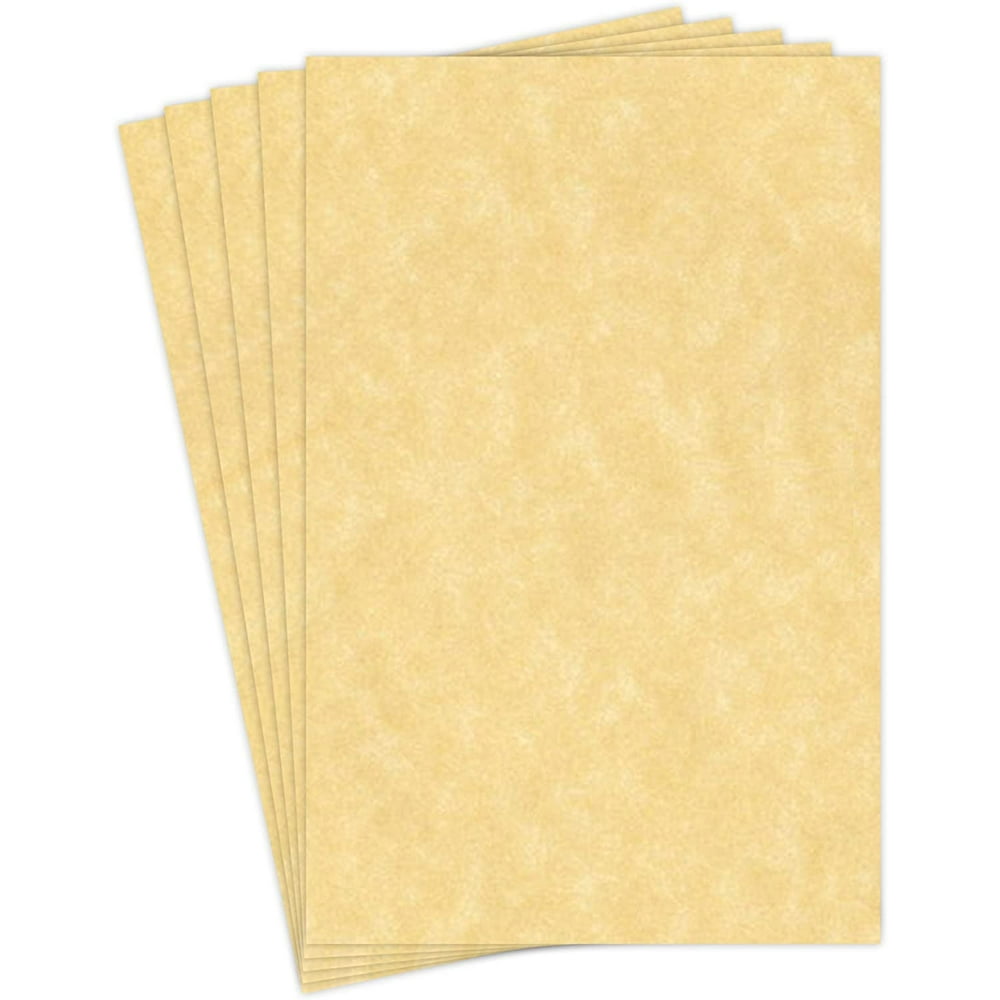 New Champagne Stationery Parchment Paper 24 Lb Bond / 60 lb Text / 90