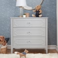 thumbnail image 5 of DaVinci Chloe Regency 3-Drawer Dresser in Fog Grey, 5 of 10