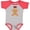 Heather and Red, variant on Inktastic Cute Gingerbread Girl with Red Plaid Bow Boys or Girls Baby Bodysuit