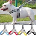 thumbnail image 2 of Dog Harness Adjustable Pet Harness Vest For Small Large Dogs Cats Reflective Mesh Dog Chest Strap French Bulldog Walk Training, 2 of 5