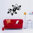 thumbnail image 1 of FONDOTIN 1Pcs Black Acrylic Wall Clock Sticker For Outdoor Use, 1 of 3