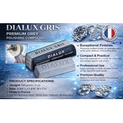 Dialux Grey Polishing Compound Rouge Gris Dialux Gray Stainless Polish 2 Bars
