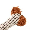thumbnail image 4 of BeesClover Pet Dog Plush Toys Cartoon Bone Shape Bite-Resistant Wear-Resistant Stuffed Squeaking Toys Pet Supplies, 4 of 7