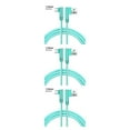 thumbnail image 1 of Youkk Fast Charging Cable Double Elbow Data Cord Replacement for Android Mobile Phone for Micro USB Interface Green 1M 3Set, 1 of 6