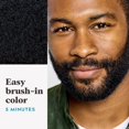 thumbnail image 4 of Tinte para barba solo para hombre, bigote y barba, negro azabache M-60 x3, 4 of 6