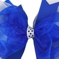 thumbnail image 6 of Zanarzt Girls Bows Girls Bow Hair Layered Lace Girl Hair 4th of July Hair Bows America 250 Hair Bow Clips Blue,3-12 Years, 6 of 6