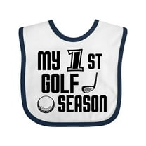 Inktastic My 1st Golf Season Boys Baby Bib