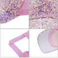 thumbnail image 5 of Sequin Baseball Cap Adjustable Breathable Visor Cap for Men & Women Shiny Glitter Cap Mardi Gras Hat, 5 of 5