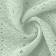 thumbnail image 7 of Eyelet Tank Tops Womens Scalloped Plus Size Sleeveless Shirts Irregular Hem Casual Trendy Flowy T Shirt( Mint Green, 5XL ), 7 of 7