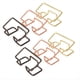 thumbnail image 1 of 6 Piezas Portatarjetas de Visita para Escritorio, Soporte PequeñO de Metal para Tarjetas de Visita para Escritorio de Oficina para Mujeres y Hombres, 1 of 5