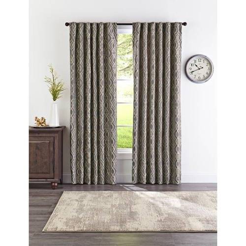 Better Homes And Gardens Gray Ogee, Better Homes And Garden Curtains