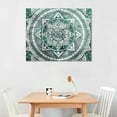 thumbnail image 2 of Orinice Sacred Geometry Fine Art Aesthetic Poster & Print Wall Painting for Living Room Bedroom Home Office Wall Decor Canvas Art Ready to Hang 20x16in, 2 of 6