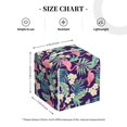thumbnail image 2 of Tissue Box Cover, Bird Flowers leaves Leather Tissue Box Holder - Tissue Case Facial Paper Organizer for Bathroom, Vanity Countertop, Tabletop, Car, Night Stands,, 2 of 5