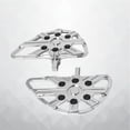 thumbnail image 4 of Xingzhi Motorcycle Foot Pegs Rest Footrest Pedals for Touring Electroplate, 4 of 9