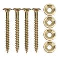 thumbnail image 2 of Guitar Neck Joint Bushings Set, 4Pcs Ferrules and Bolts, Music Instrument Accessies for ElectricGuitars Bass Guitars, 2 of 7