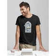 thumbnail image 2 of Free Road Skateboard Drawing Tee Men's -Image by Shutterstock, 2 of 4