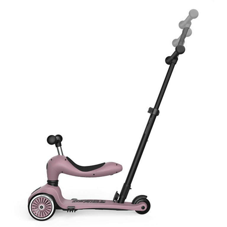 Scoot & Ride 2-in-1 Kid Scooter Push Bar Highwaykick 1 Push & Go