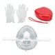 thumbnail image 3 of Resucitador De Bolsillo, Protector Facial Para RCP Transparente Universal Con Guantes Para Accidentes De Emergencia ANGGREK Otras Herramientas & Hardware, 3 of 7