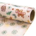 thumbnail image 1 of Rollo de papel navideño reversible RUSPEPA para regalo, 44 x 10 m, 1 of 7