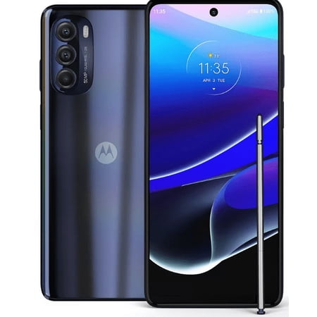 Open Box Motorola Mot G Styulus 5G | 128GB 50MP Camera| Steel Blue for Verizon