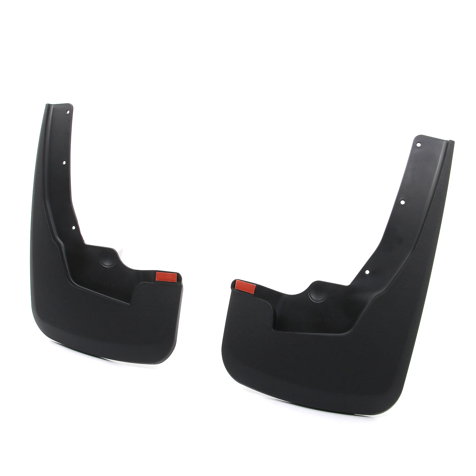 Ikon Motorsports Mud Flaps Splash Guards Fits 2019-2024 Dodge Ram 1500 With OE Fender Flares, Textured Black PP Front & Rear Side Mudflaps Accessories 4PCS