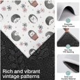 thumbnail image 3 of Cute Hedgehog Flower Pattern Kitchen Rugs Sets Of 3,Kitchen Runner Rugs Non Skid Washable,Decorative Kitchen Floor Mats for Kitchen,Sink,Laundry,17"x30"+ 17"x47" + 17"x59", 3 of 6