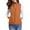 Orange, variant on Leesechin Women Long Vest Solid Color Sleeveless Hood Winter Puffer Vest Outwear