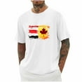 thumbnail image 1 of Tops para hombre, blusas y camisas de cuello redondo y manga corta para hombre, blusas casuales de moda con cuello redondo y manga corta para hombre, blusas de poliéster para hombre, 1 of 4