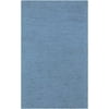 8 x 11 Frosted Passion Baby Blue Plush Hand Loomed Area Throw Rug