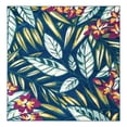 thumbnail image 3 of Unique Loom Bloom Collection Area Rug - Ambrosia (7' 10" Square Navy Blue/Green), 3 of 7