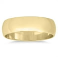 thumbnail image 1 of SZUL Women's 5mm Domed Wedding Band in 14K Yellow Gold, 1 of 8