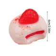 thumbnail image 3 of Squishy Stress Toys, Scented Soft Slow Rising, Strawberry Design, Squeeze Toys Ultra Soft Squishy Fidget Toys Silicone Squishies Toys for Stress Relief, 3 of 5