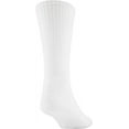 thumbnail image 4 of Gildan Men's Performance Crew Socks, 12-Pairs Large White, 4 of 6