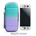 thumbnail image 1 of for Nintendo Switch / Switch Oled Console Portable Storage Bag Pastle Waterproof Hard Case with 10 Card Slots Travel Protection 7, 1 of 6