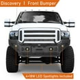 thumbnail image 2 of Hooke Road Steel Front Bumper w/ Winch Plate & Skid Plate Fit 2005 2006 2007 Ford F-250 F-350, 2 of 13