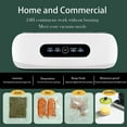 thumbnail image 4 of Vacuum Sealer Machine, Vacuum Air Sealer by Automatic Vacuum Air Sealing System for Food Preservation W/Built-In Cutter Dry & Moist Food Modes Led Indicator Lights Easy To Clean, 4 of 7
